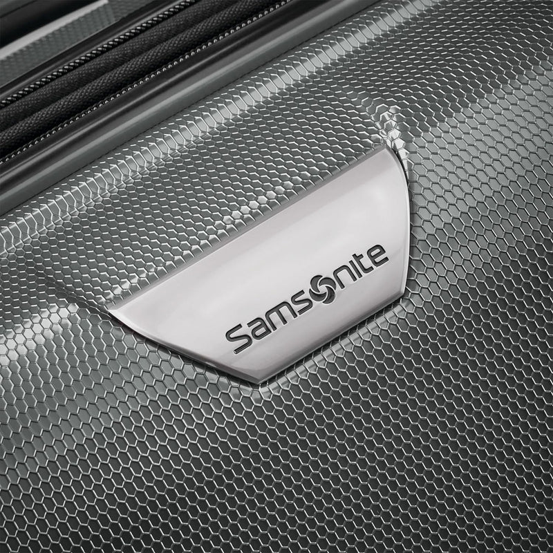 Samsonite DLX Spinner 3pc Carry-On, Medium & Large Luggage Set, Silver(Open Box)