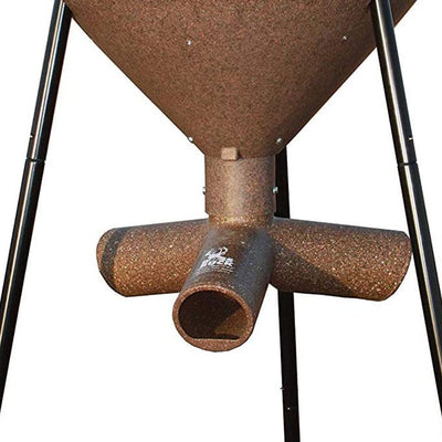 Boss Buck Gravity Fed Tripod Game Deer Corn and Protein Pellet Feeder (3 Pack)