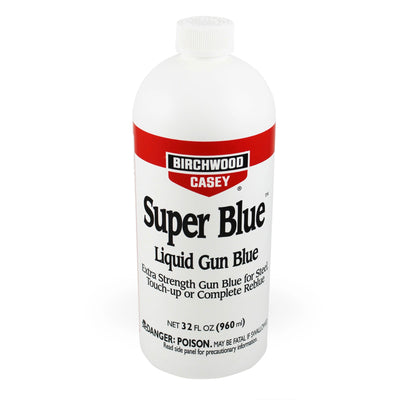 Birchwood Casey Super Blue Double Strength Liquid Gun Blue, 32 Fl Oz (4 Pack) - VMInnovations