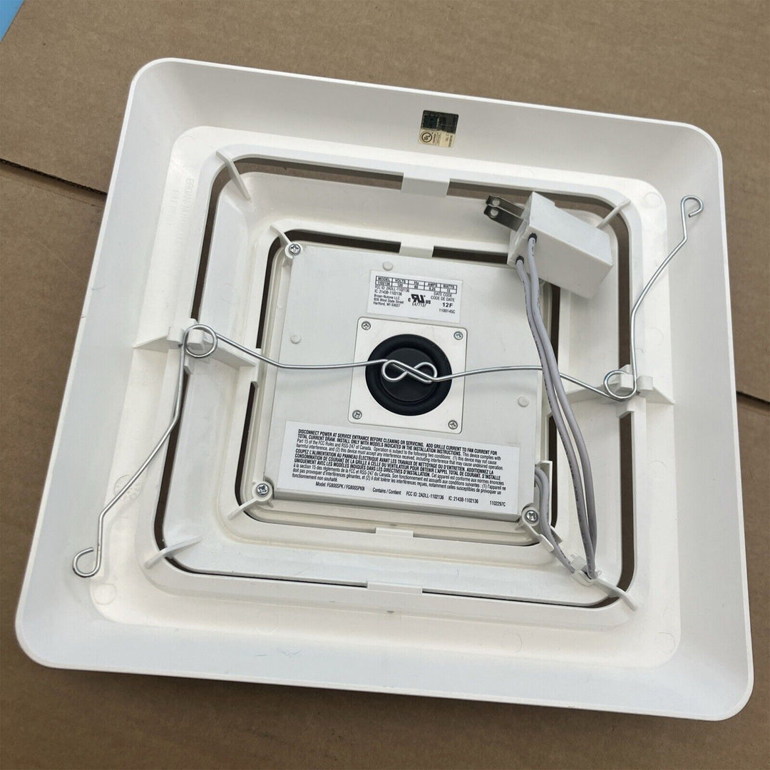 Broan-NuTone Bluetooth Speaker Quick Install Exhaust Fan Grille Cover(For Parts) - VMInnovations