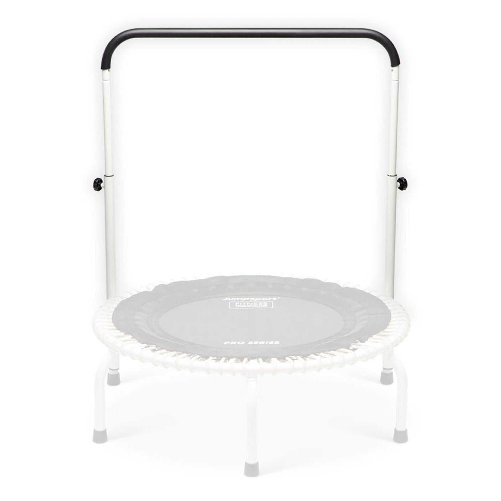 JumpSport 39 Inch Exercise Handle Bar for Fitness Arched Leg Trampolines, White - VMInnovations