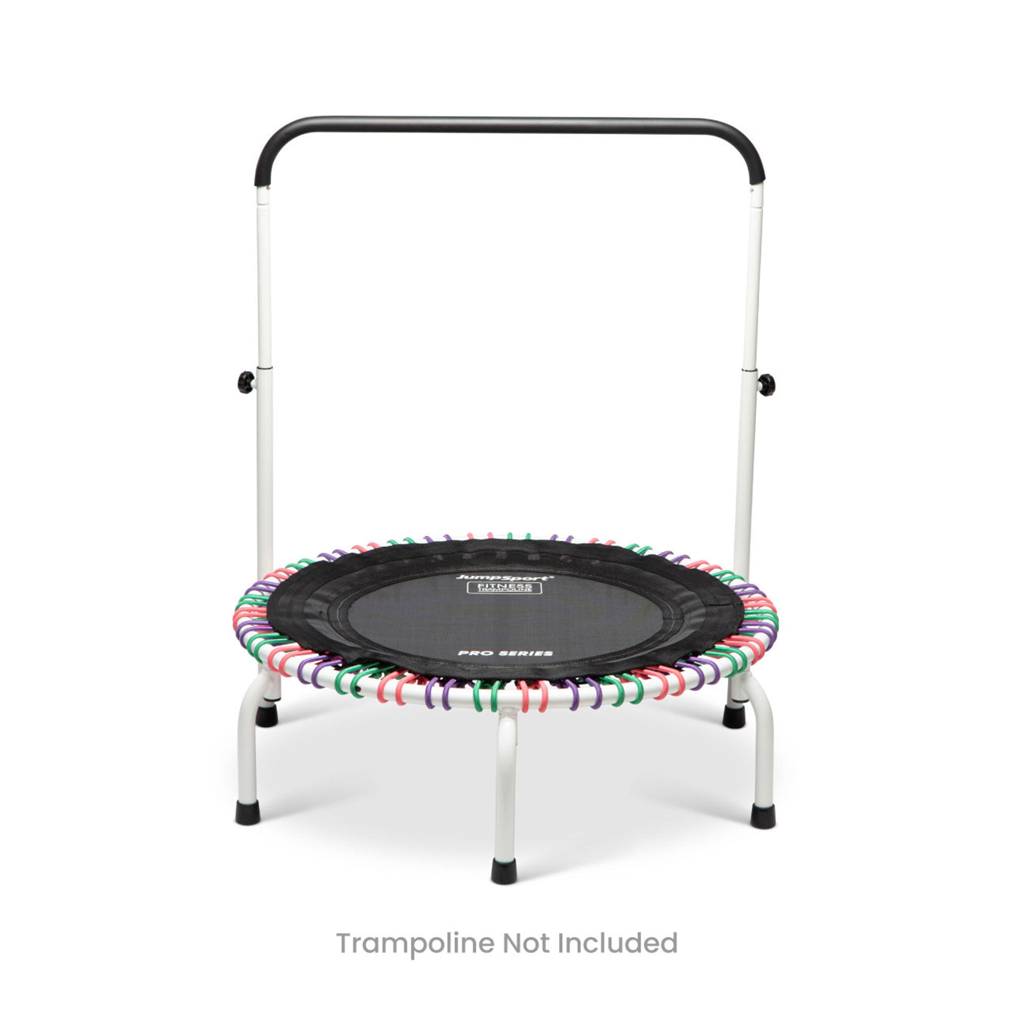 JumpSport 39" Handle Bar for Fitness Arched Leg Trampolines, White (Used)
