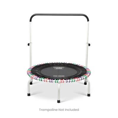 JumpSport 39" Handle Bar for Fitness Arched Leg Trampolines, White (Used)