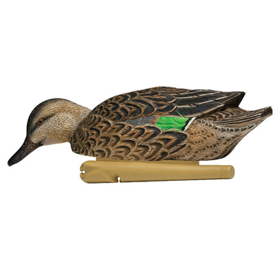 Avian X Green-Winged Teal Duck, Floating Decoys, Set of 6, Multicolor (Used)