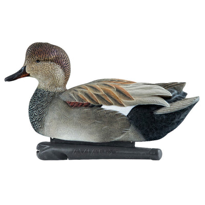 Avian X Topflight Gadwall Decoys Realistic Gray Ducks, Set of 6, Multicolor - VMInnovations