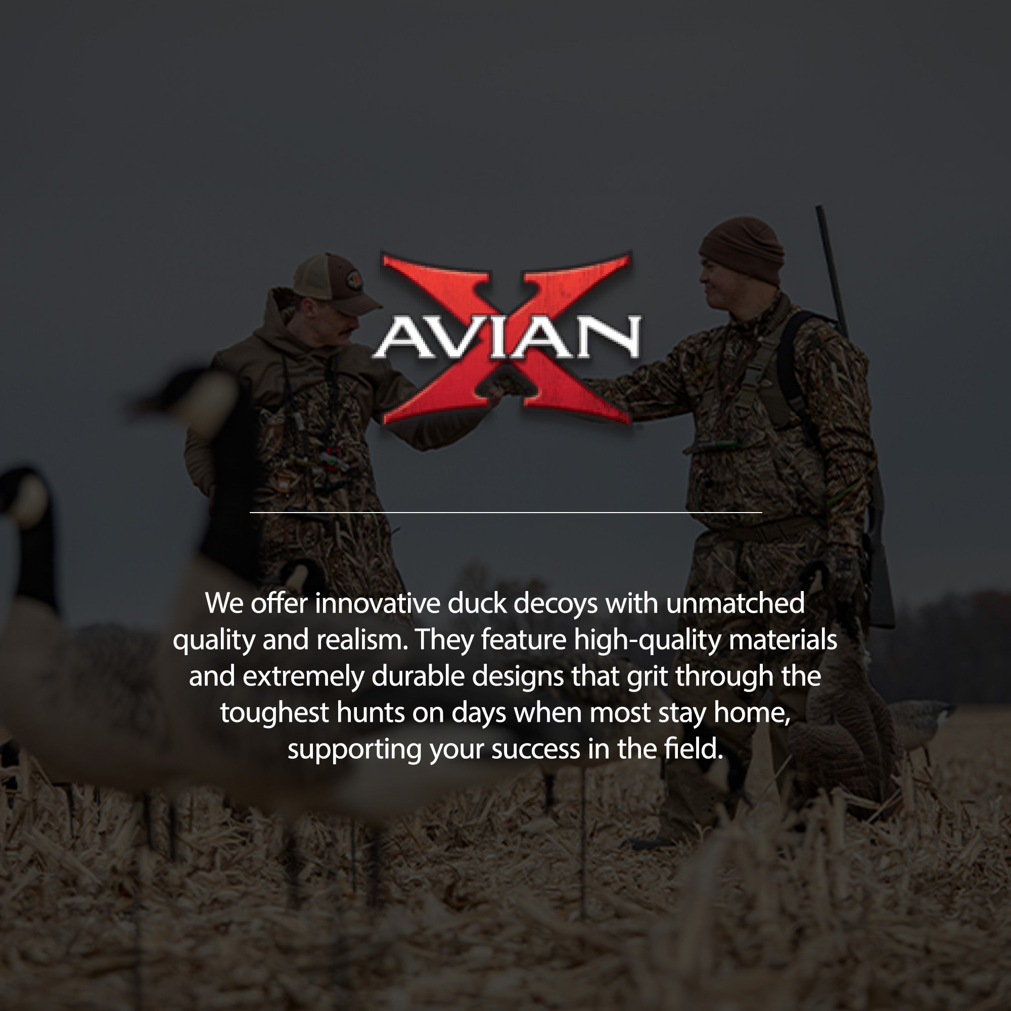 Avian X AXP Honkers Full Body Realistic Paint Canada Goose Decoys Fusion Pack - VMInnovations