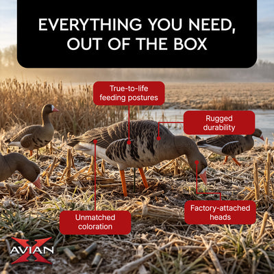Avian X AVF Specklebelly Fusion Pack with Custom Fitted Bag for Hunting Use
