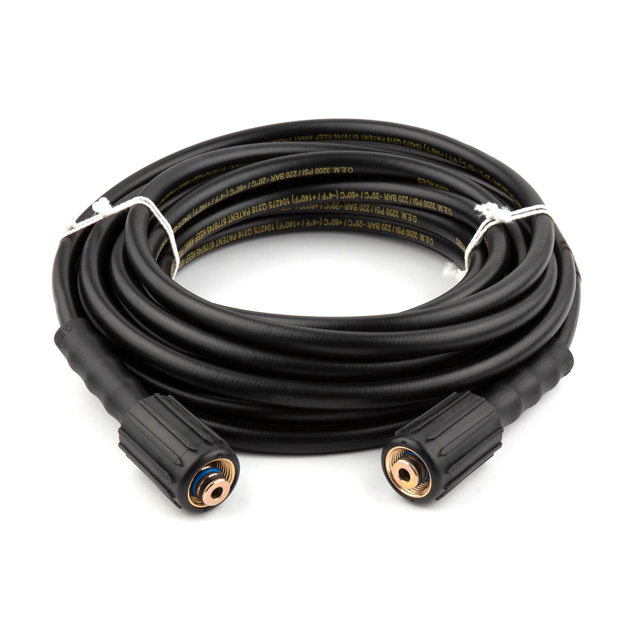 Briggs & Stratton 30 Ft x 1/4 Inch Pressure Washer Hose with Dual O-Ring Sealing