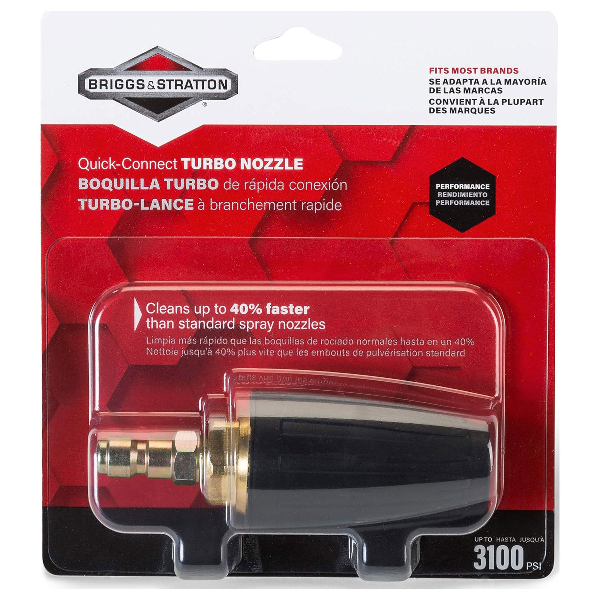 Briggs & Stratton 3000 PSI Turbo Spray Nozzle for Pressure Washers (Used) - VMInnovations