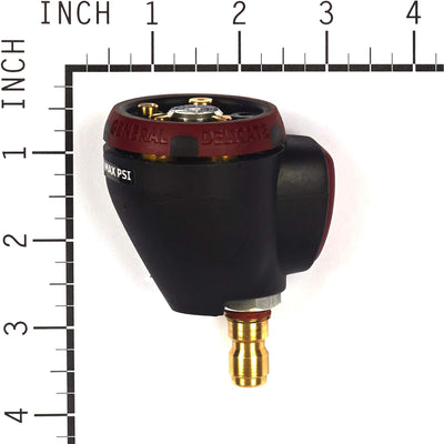 Briggs & Stratton Quick Connect 5 in 1 Spray Nozzle for Pressure Washers, Black