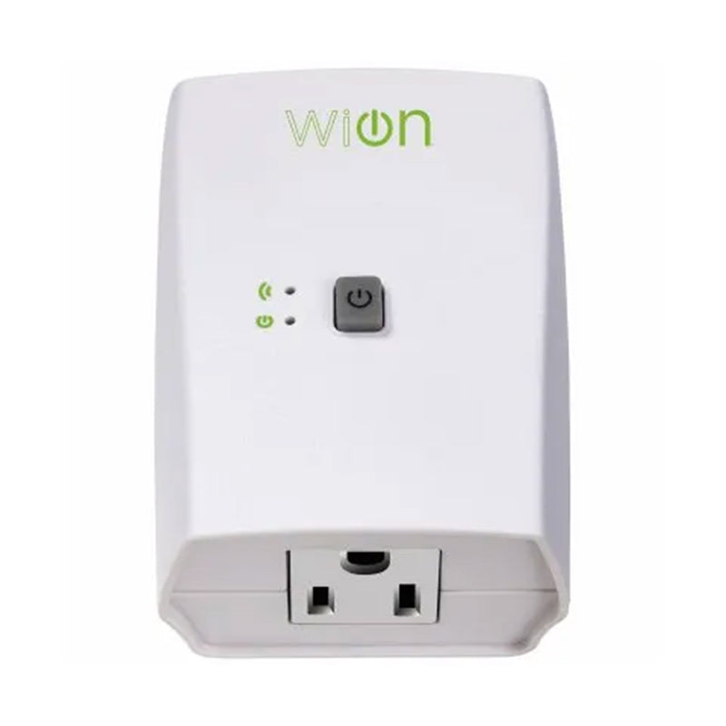 Wion 125V 60 Hertz WiFi Receptacle with Wireless Switch & Programmable Timer