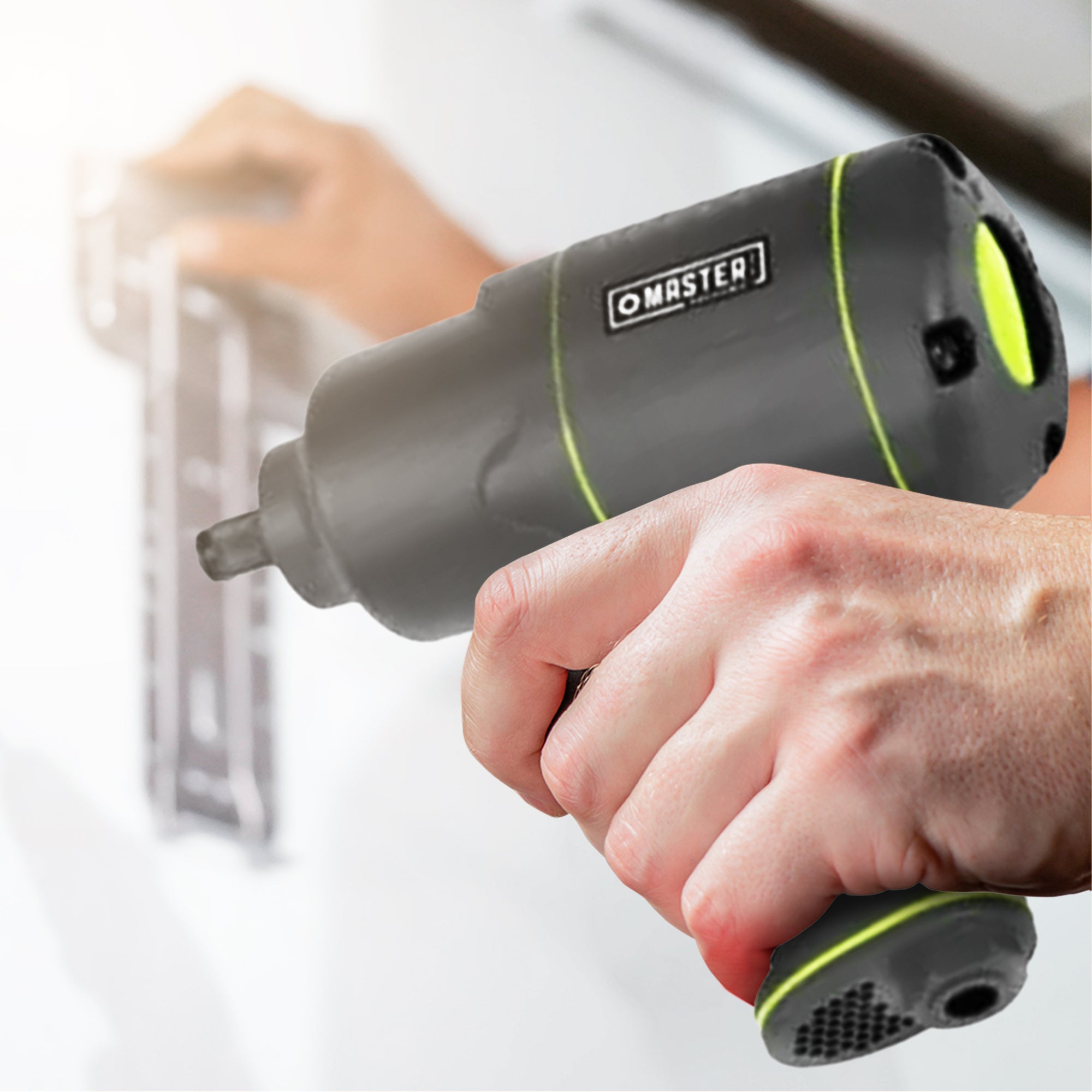 Intradin Import &Export Master Mechanic Pneumatic Impact Wrench w/Grip(Open Box) - VMInnovations