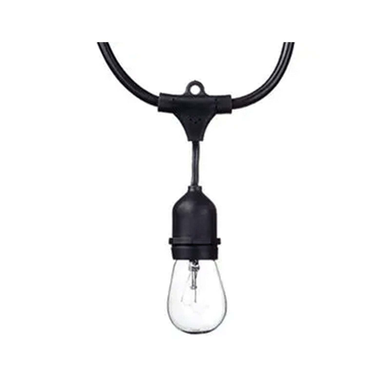 Globe 24 Feet 80 Lumens Dublin LED Vintage String 12 Bulb Light Set w/12 Sockets - VMInnovations