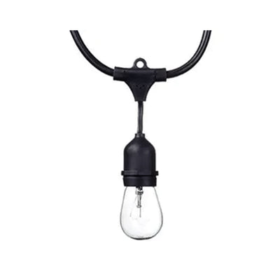 Globe 24 Ft 80 Lumens Dublin LED Vintage String 12 Bulb Light Set (Open Box)