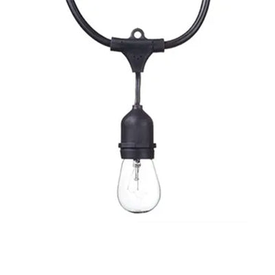 Globe 24 Feet 11 Watts Dublin Incandescent Vintage String 12 Bulb Light Set - VMInnovations