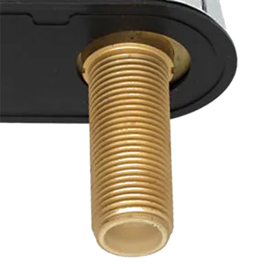 HomePointe Center Set Lavatory Faucet with 2 Zinc Lever Handles, Brushed Bronze - VMInnovations