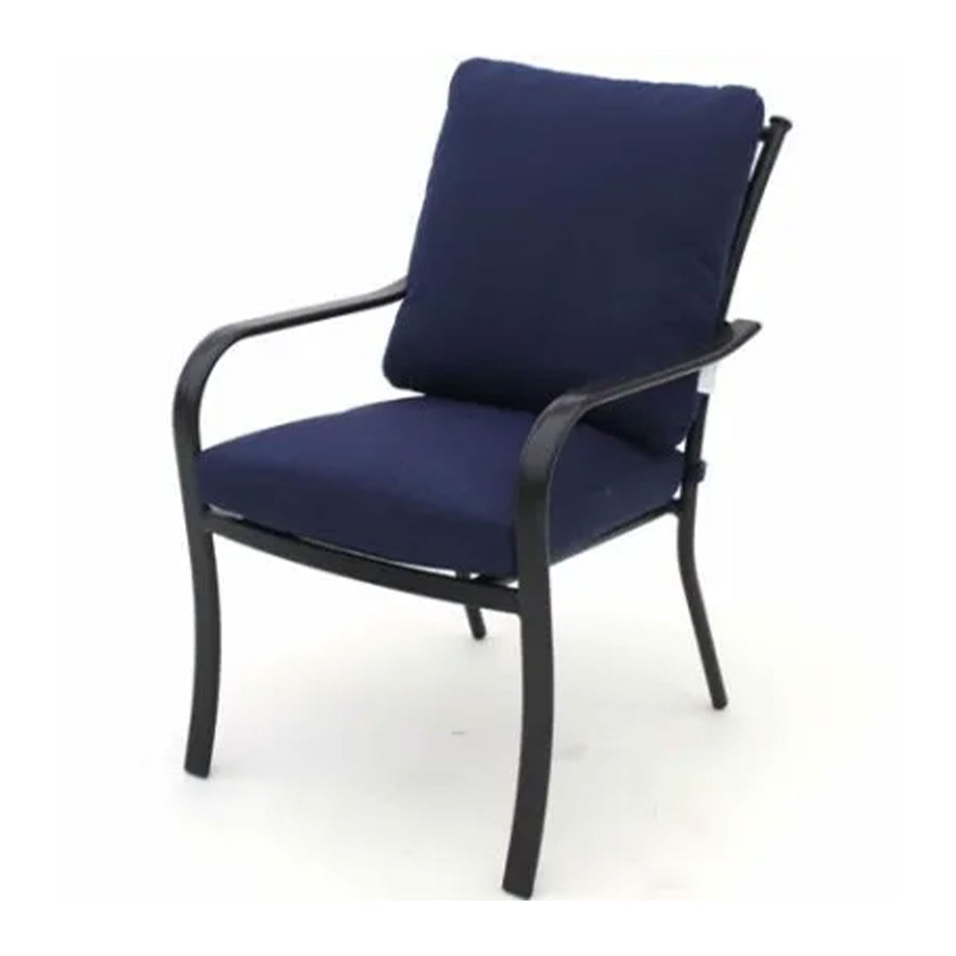 Four Seasons Courtyard Canmore Captain Chair w/Aluminum Frame Chair (4 Pack)