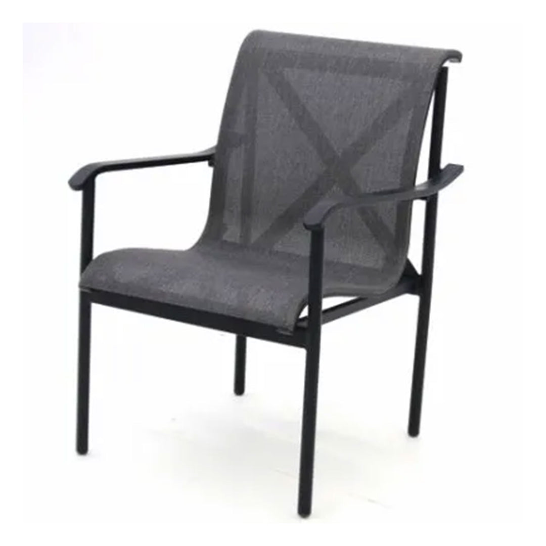 Four Seasons Courtyard Norwalk Sling Fabric with Aluminum Frame Chair (4 Pack)