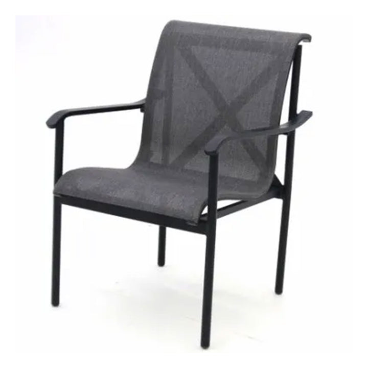 Four Seasons Courtyard Norwalk Sling Fabric with Aluminum Frame Chair (4 Pack)