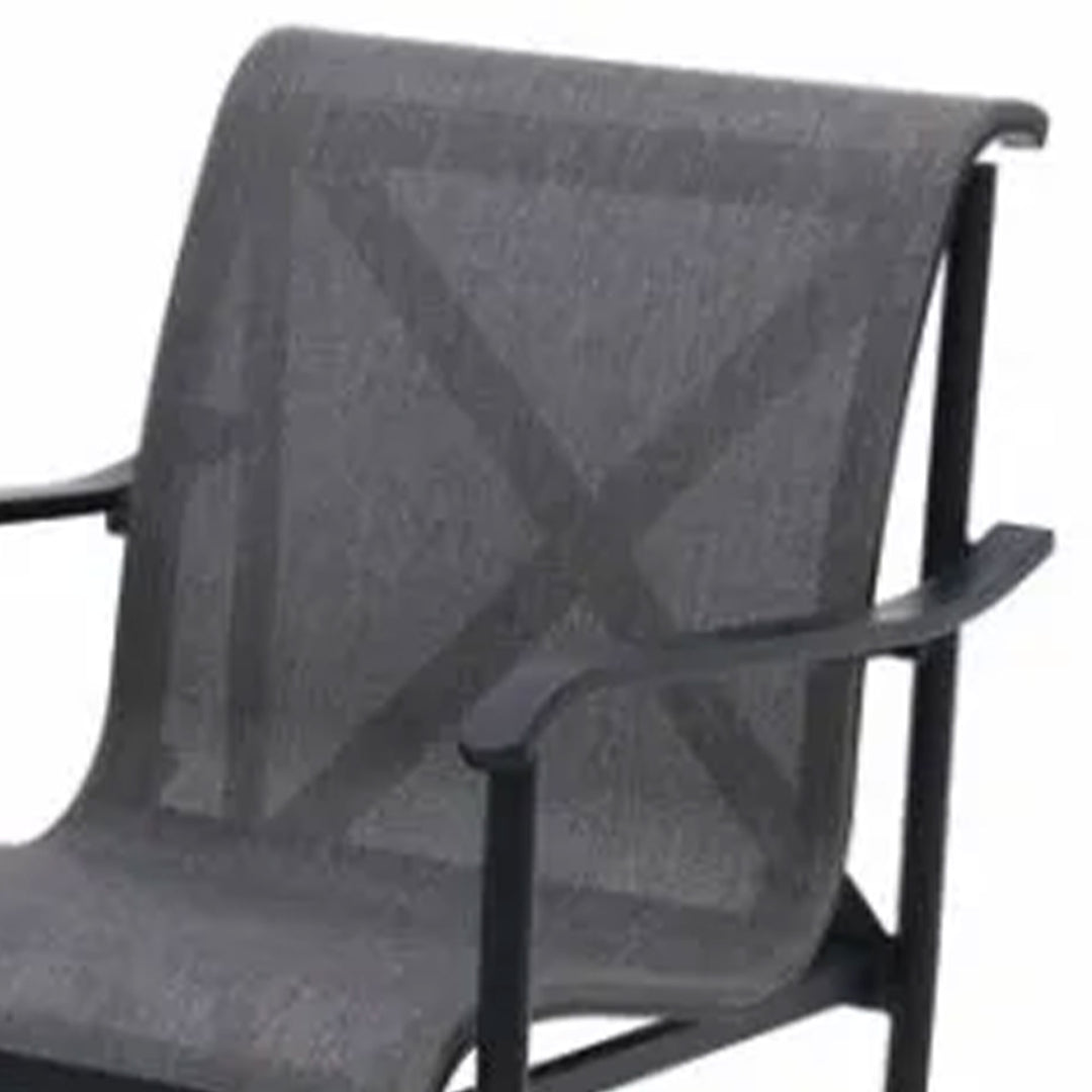 Four Seasons Courtyard Norwalk Sling Fabric with Aluminum Frame Chair (4 Pack)