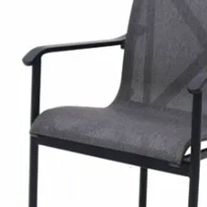 Four Seasons Courtyard Norwalk Sling Fabric with Aluminum Frame Chair (4 Pack)