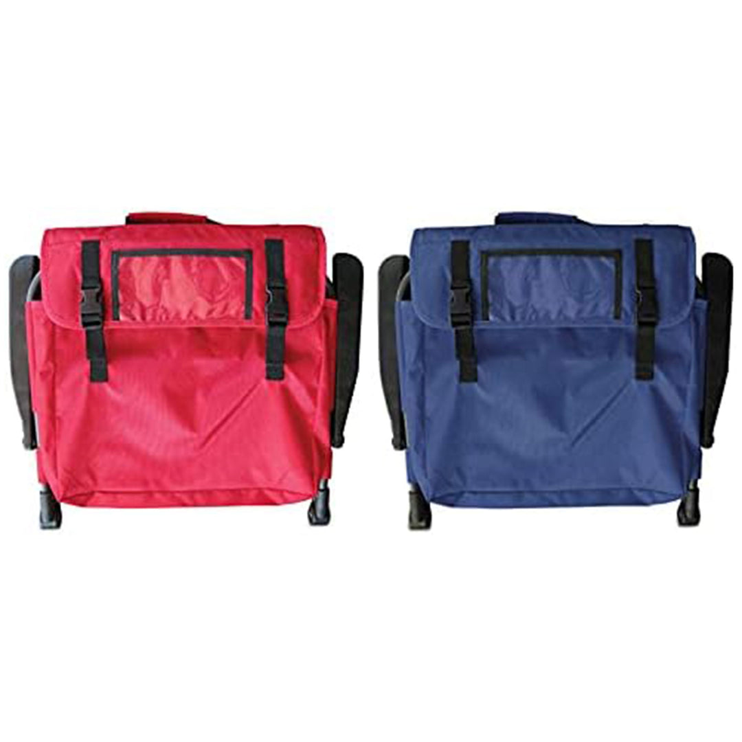 Four Seasons Courtyard Stadium Seat w/Back Support, Multicolor(4 Pack)(Open Box)