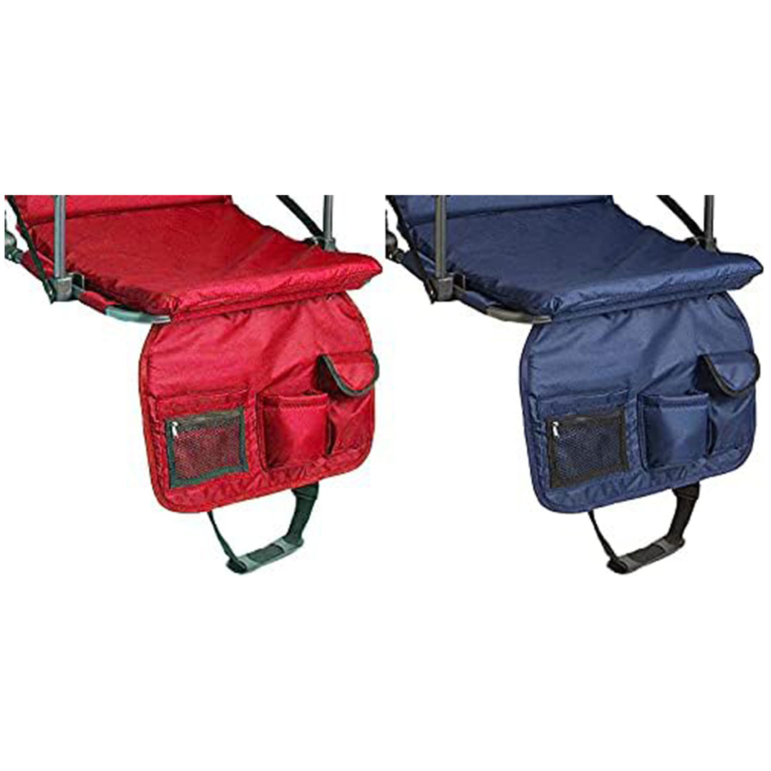 Four Seasons Courtyard Stadium Seat w/Back Support, Multicolor (4 Pack) (Used)