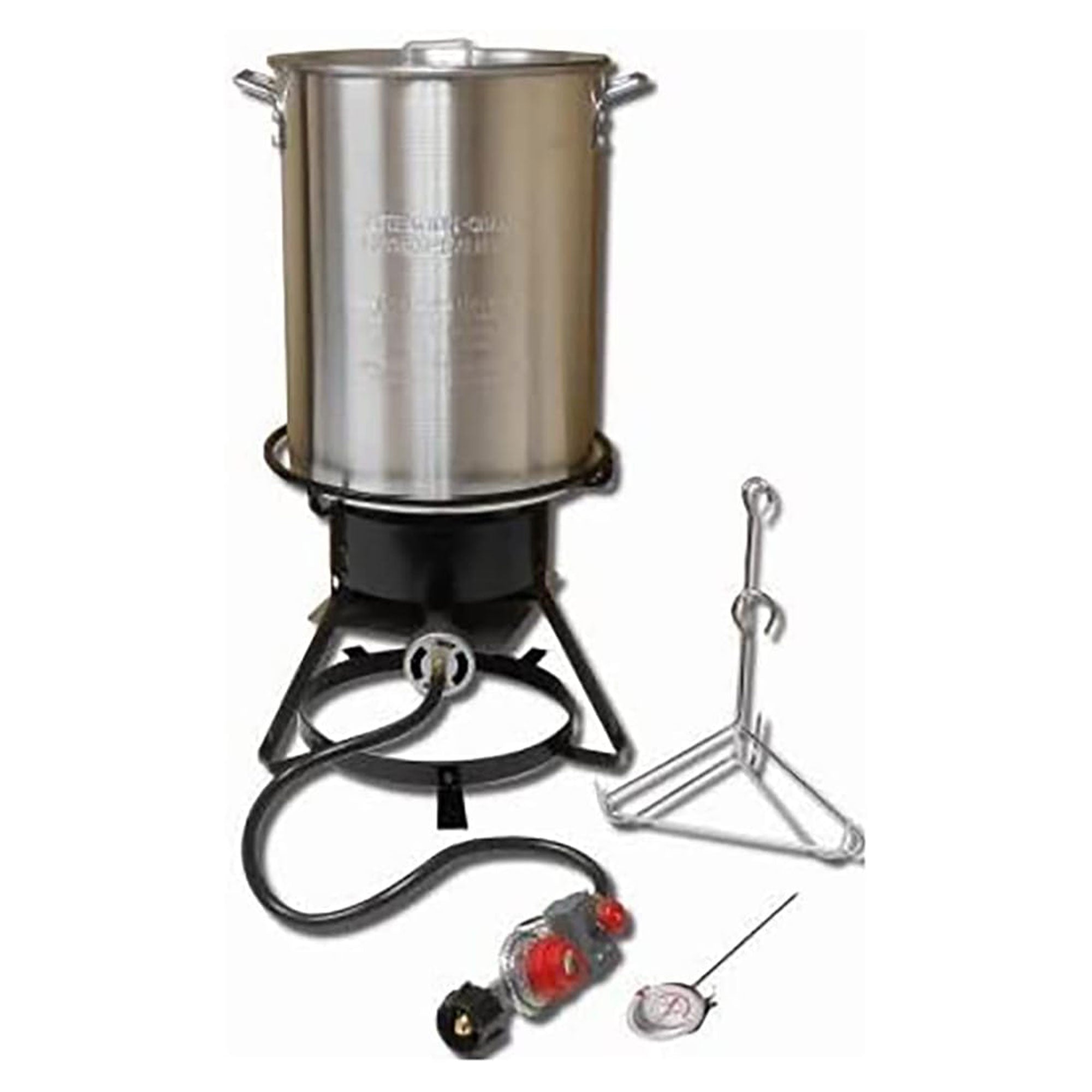 Metal-Fusion Import 29 Quart Aluminum Turkey Frying Package w/38,000 BTU (Used) - VMInnovations