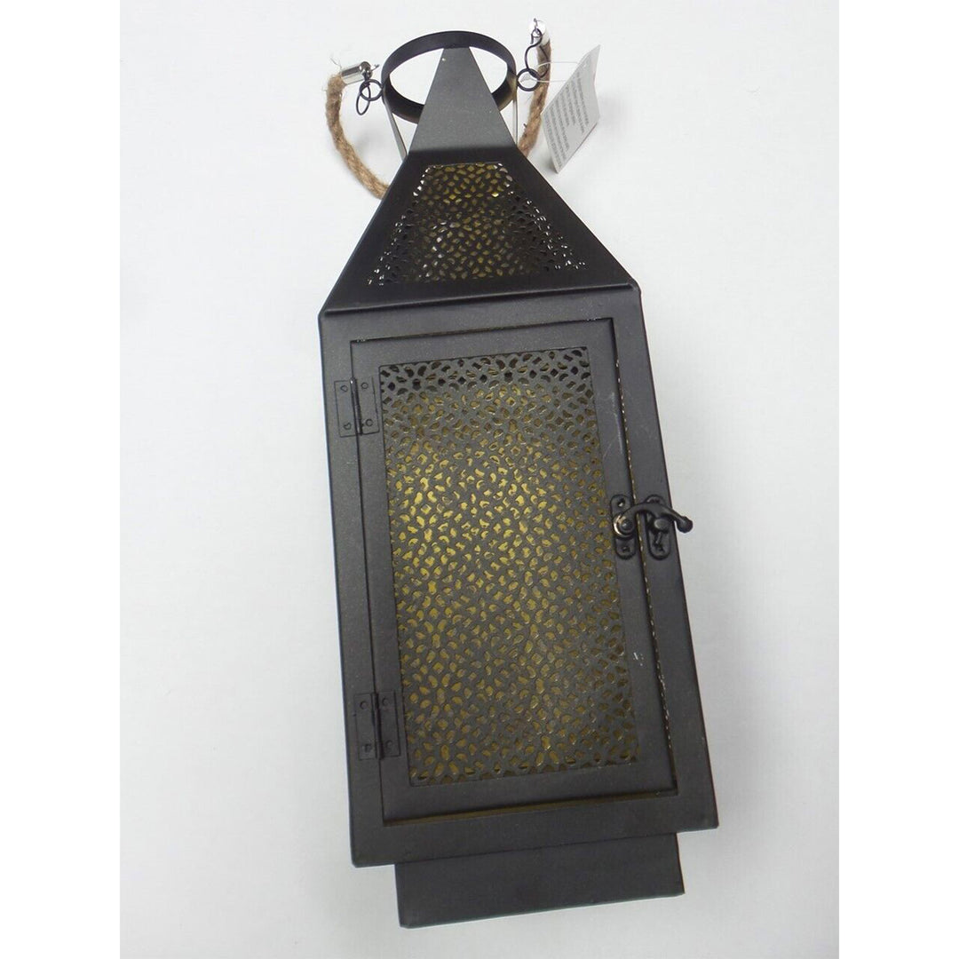 Four Seasons Courtyard 16" Battery Powered 20 LED Filigree Lantern 2pk(Open Box)