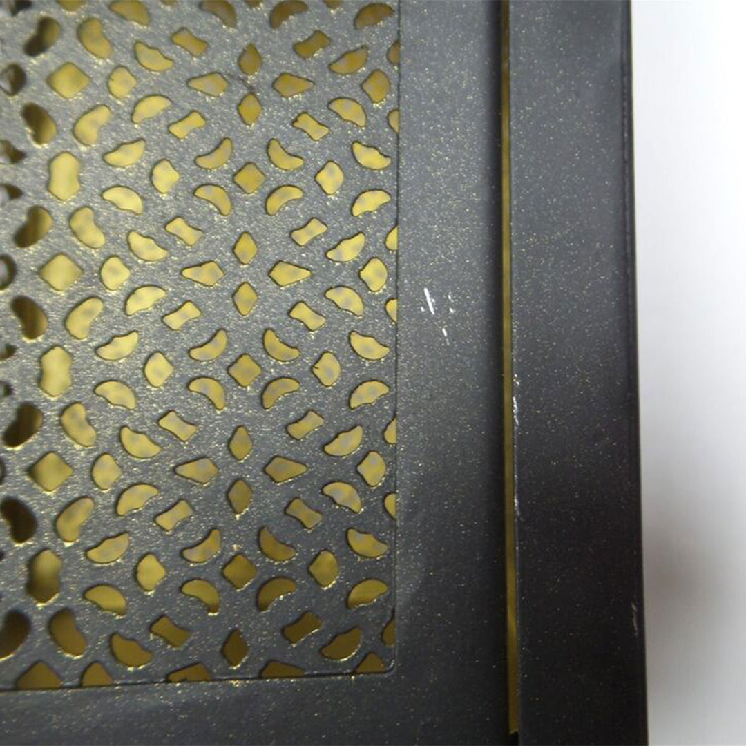 Four Seasons Courtyard 16" Battery Powered 20 LED Filigree Lantern 2pk(Open Box)