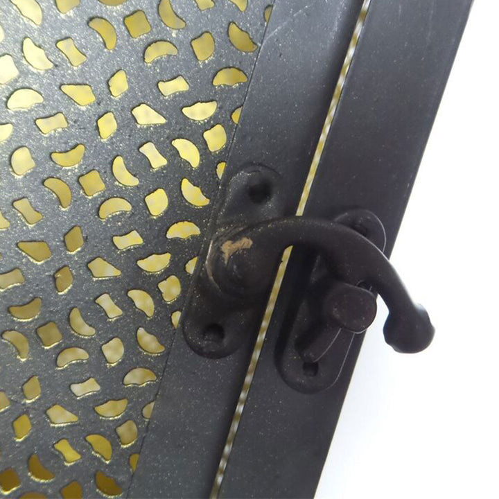 Four Seasons Courtyard 16" Battery Powered 20 LED Filigree Lantern 2pk(Open Box)