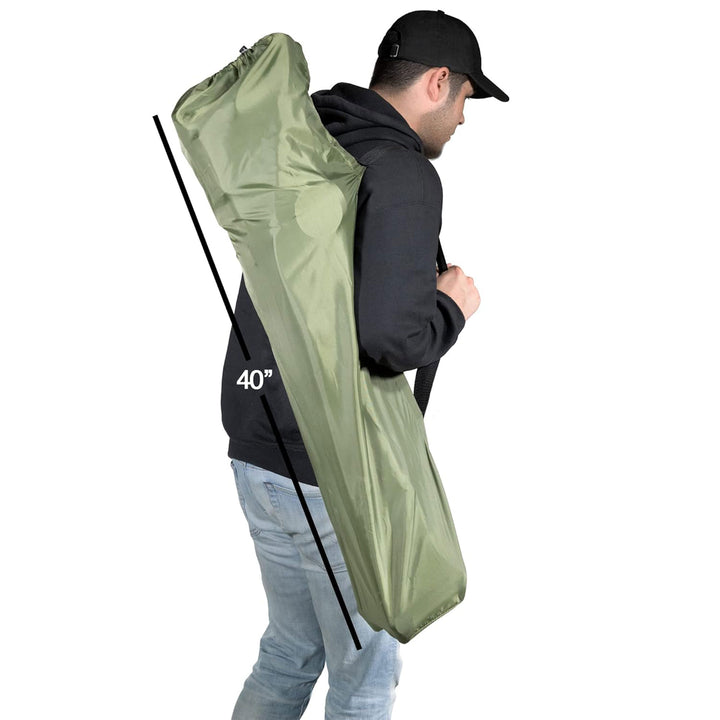 Four Seasons Courtyard Quad Sports Arm Chair with Lumbar Support, Green (4 Pack) - VMInnovations