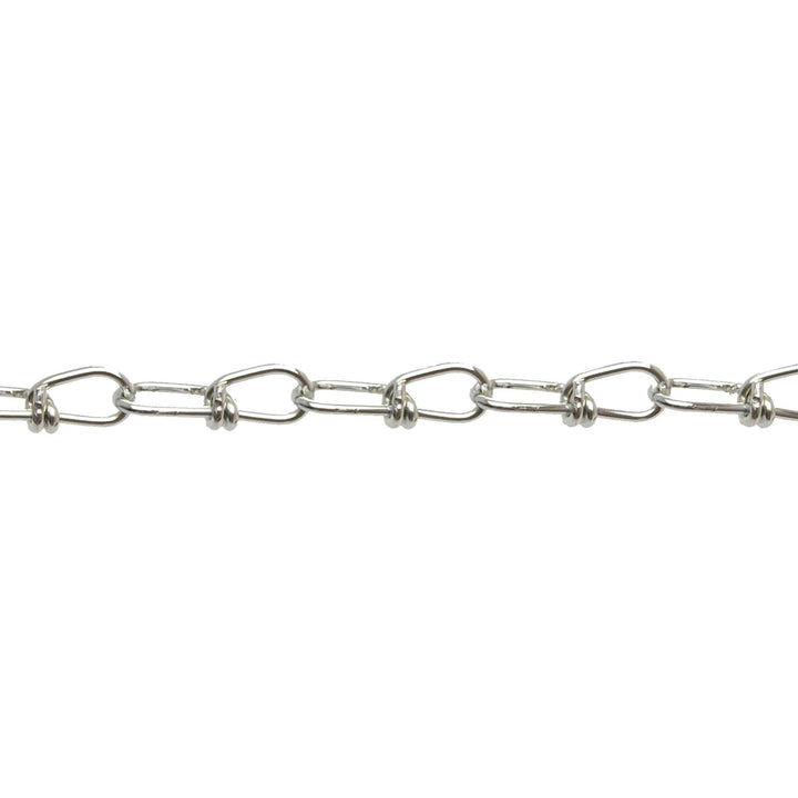 Campbell Chain & Fittings Steel Zinc Plated Inco Double Loop Chain Square Pail