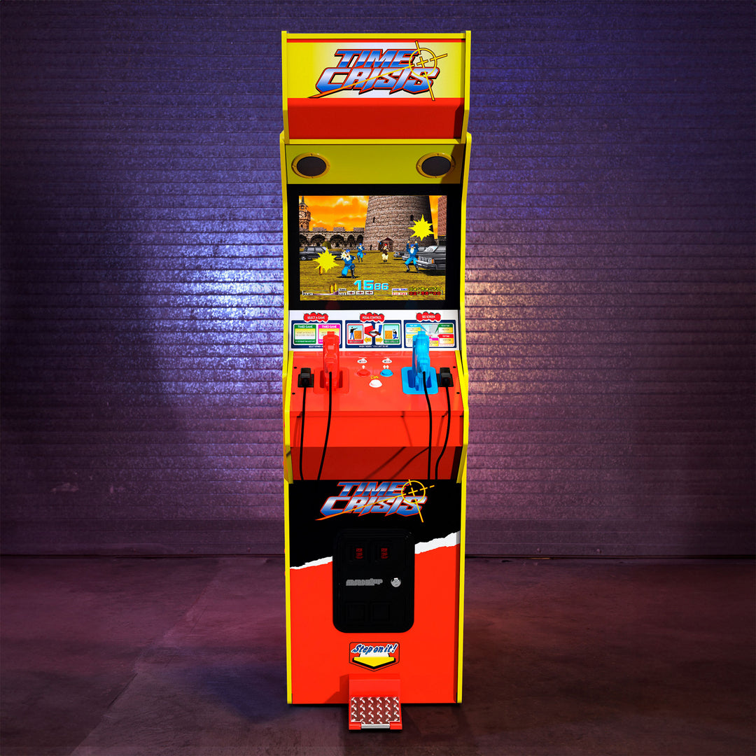 Arcade1Up 17" Screen Multiplayer TIME Crisis Arcade Machine (Open Box)