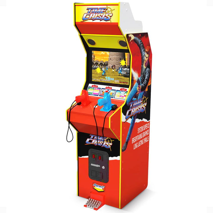 Arcade1Up 17" Screen Multiplayer TIME Crisis Arcade w/Stand Up(For Parts) - VMInnovations