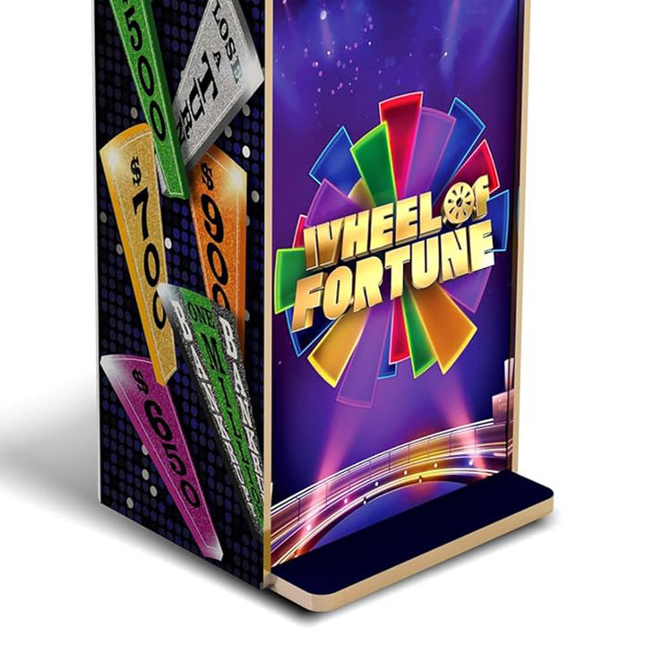 Arcade1Up Wheel of Fortune Video Arcade Game Machine Stand Up Cabinet, 5 Ft