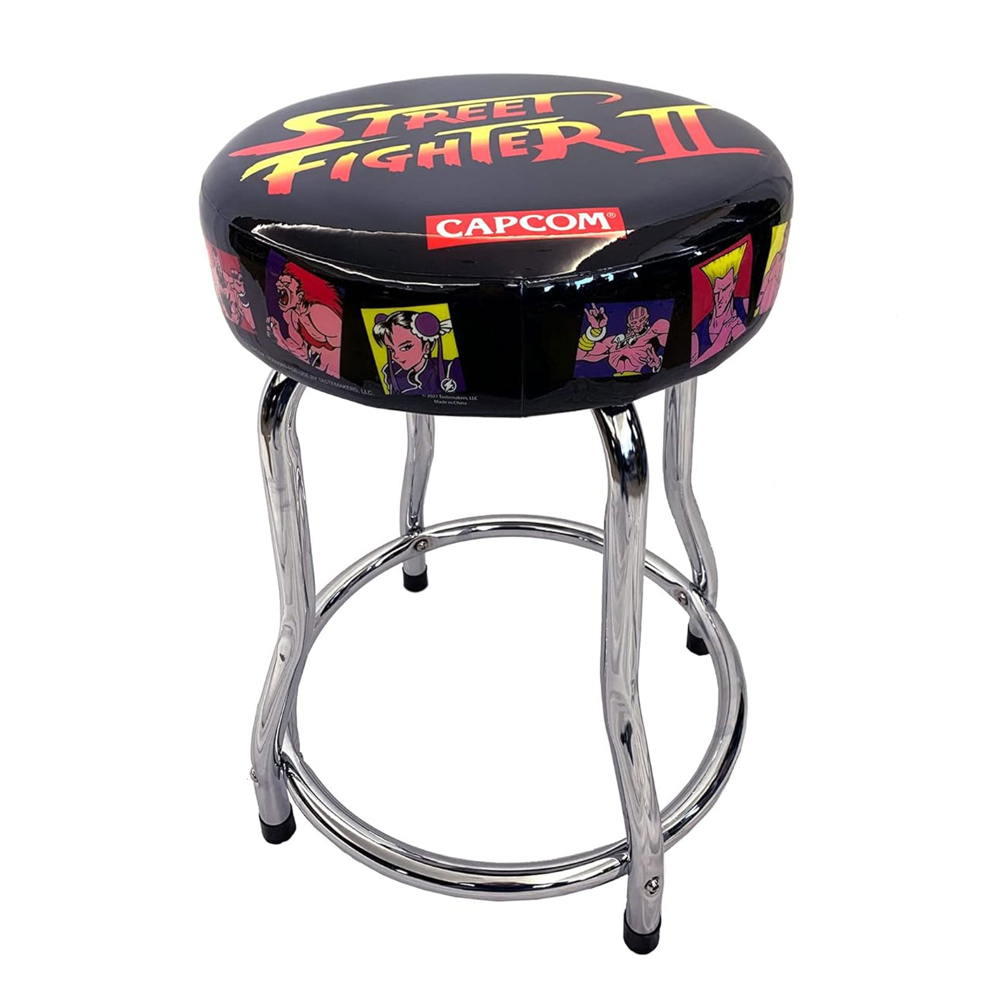 Arcade1Up Midway Mortal Kombat Video Game Stool with Leg Extenders (Used) - VMInnovations