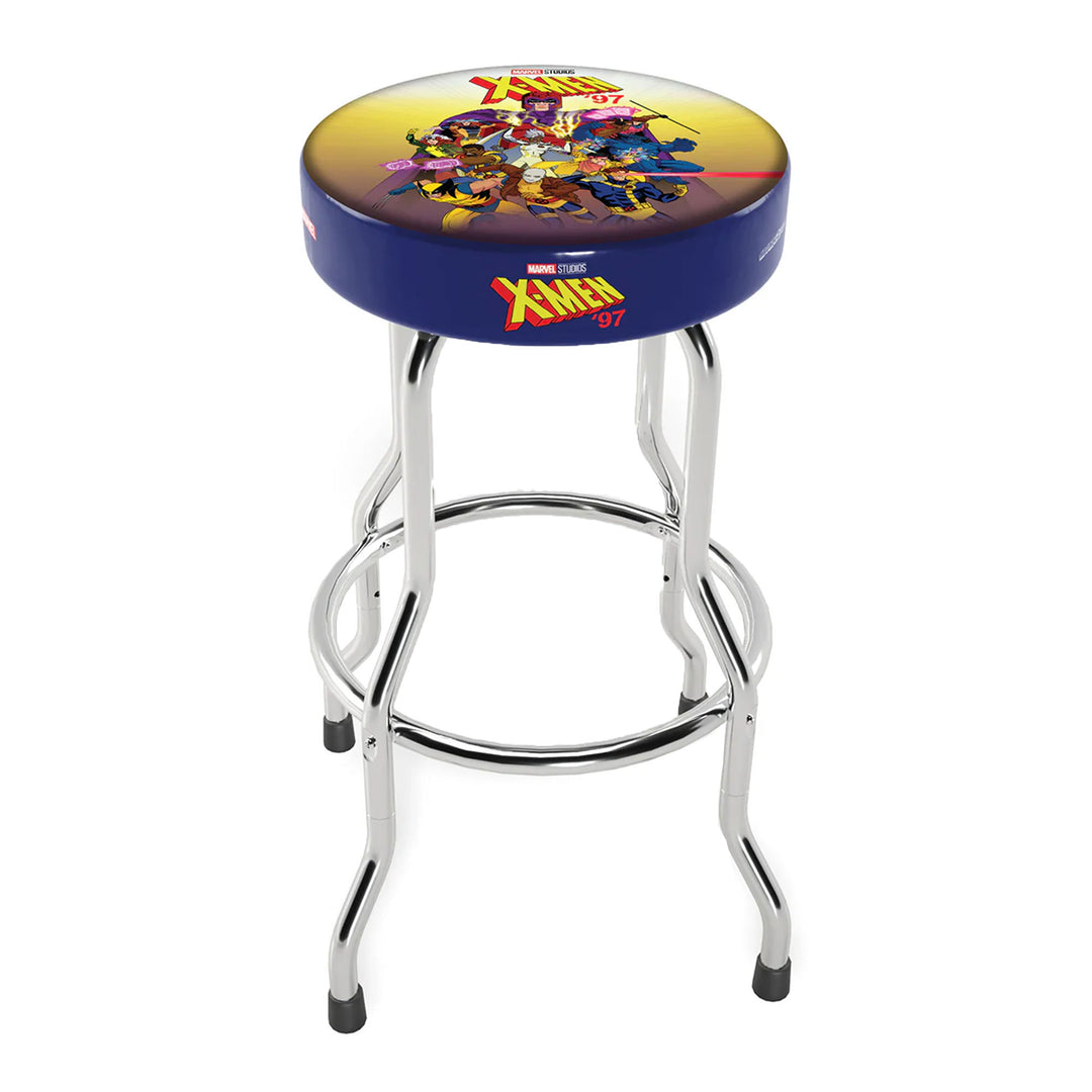 Arcade1Up Marvel X-Men Arcade Stool w/Chrome Plated Steel Frame (For Parts)