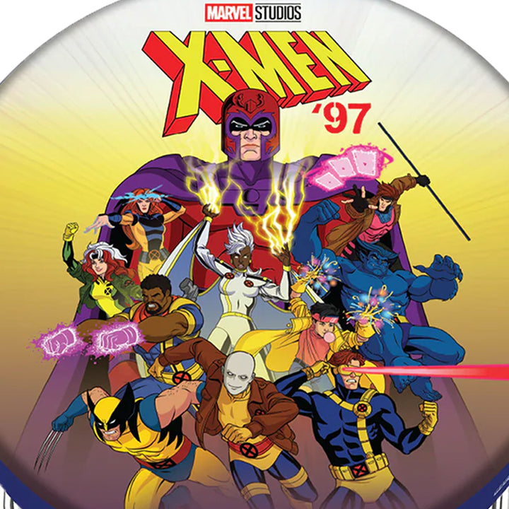 Arcade1Up Marvel X-Men Adjustable Arcade Stool with Chrome Plated Steel Frame - VMInnovations