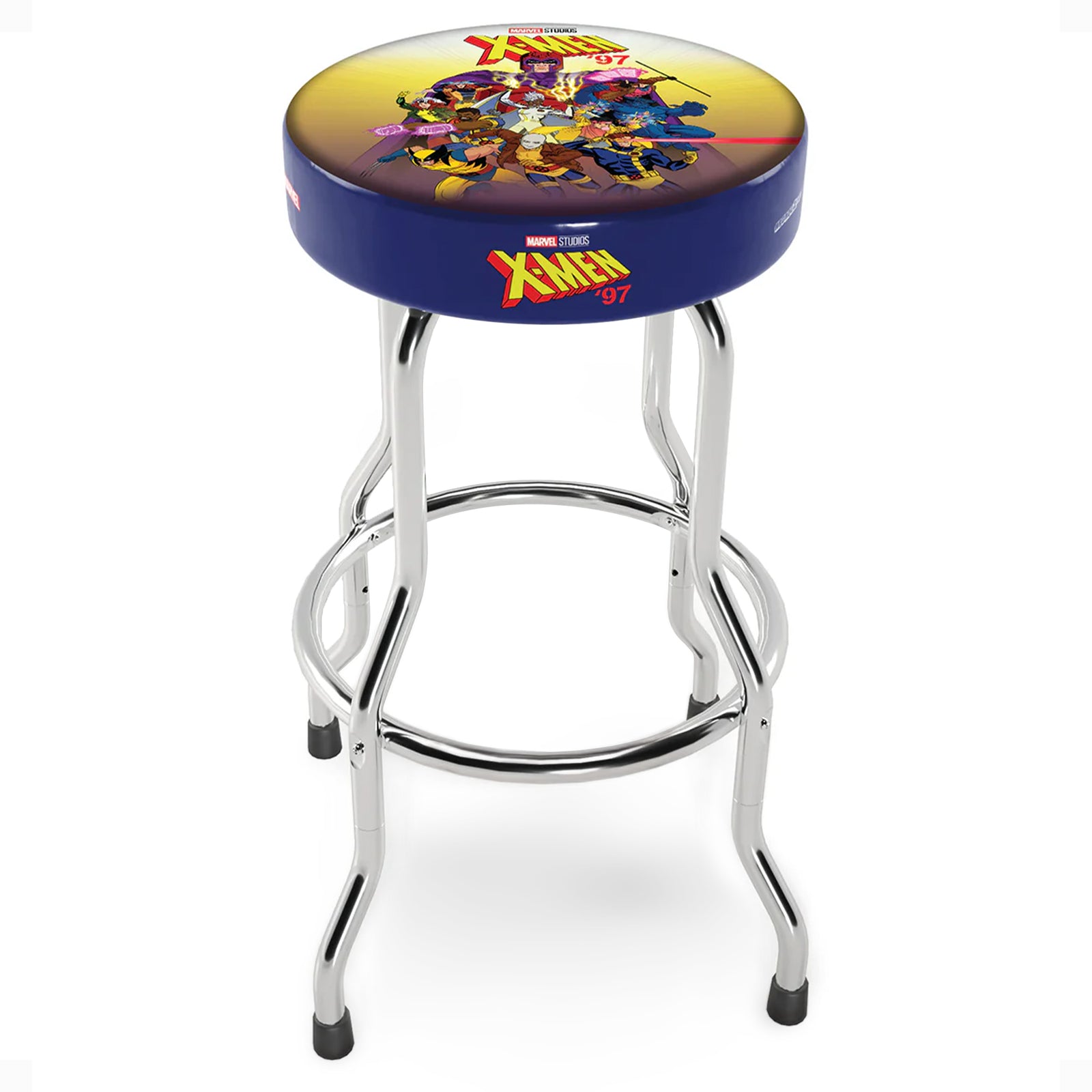 Arcade1Up Marvel X-Men Arcade Stool w/Chrome Plated Steel Frame (For Parts) - VMInnovations