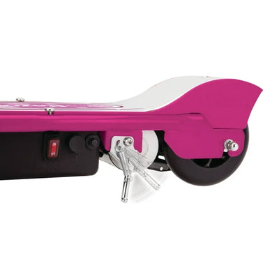 Razor Power Core Electric Scooter w/Hand Operated Front Brake, Pink (Open Box)