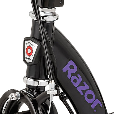 Razor Power Electric Scooter w/Aluminum Deck & Hand Brake, Purple (For Parts) - VMInnovations