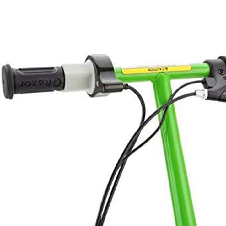 Razor Seated Electric Scooter 12mph w/Twist Grip Throttle, Green (For Parts)