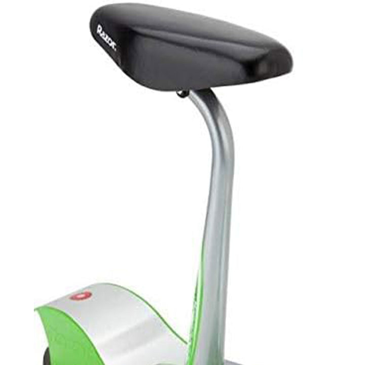 Razor Seated Electric Scooter 12mph w/Twist Grip Throttle, Green (For Parts)