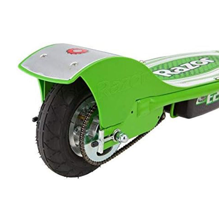 Razor Seated Electric Scooter 12mph w/Twist Grip Throttle, Green (For Parts)