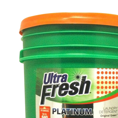 Ultra Fresh 6X Platinum 5 Gallon Laundry Detergent, Up to 640 Loads (2 Pack)