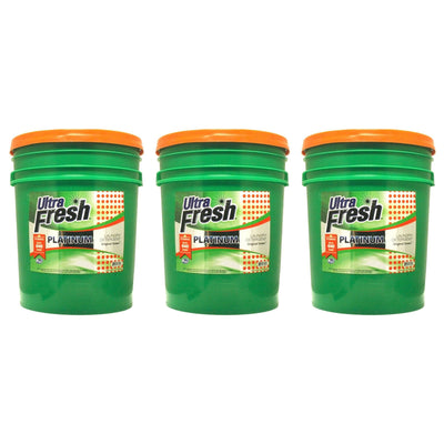 Ultra Fresh 3X Platinum 5 Gallon Laundry Detergent, Up to 640 Loads (3 Pack) - VMInnovations