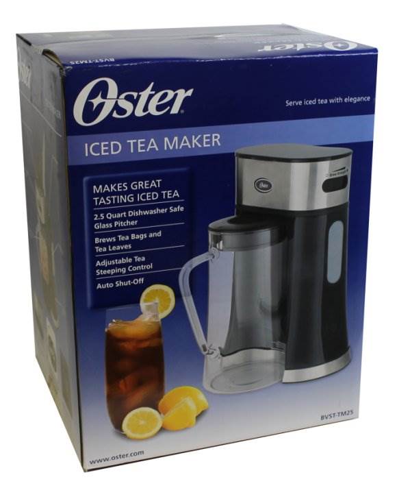 Oster BVST-TM25 2.5 Quart Chill Iced Tea/Coffee Maker/Home (Open Box)