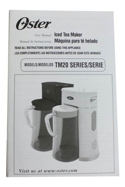 Oster BVST-TM25 2.5 Quart Chill Iced Tea/Coffee Maker/Home (Open Box)