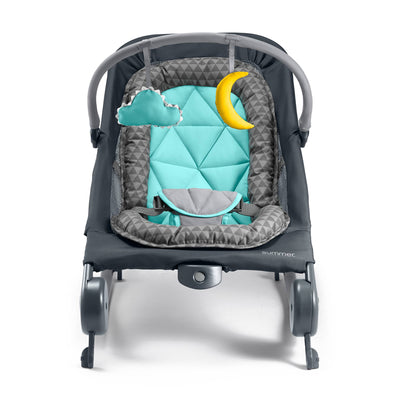 Ingenuity Summer 2 In 1 Bouncer & Rocker Duo w/Inclined Sleeper Design(Open Box)